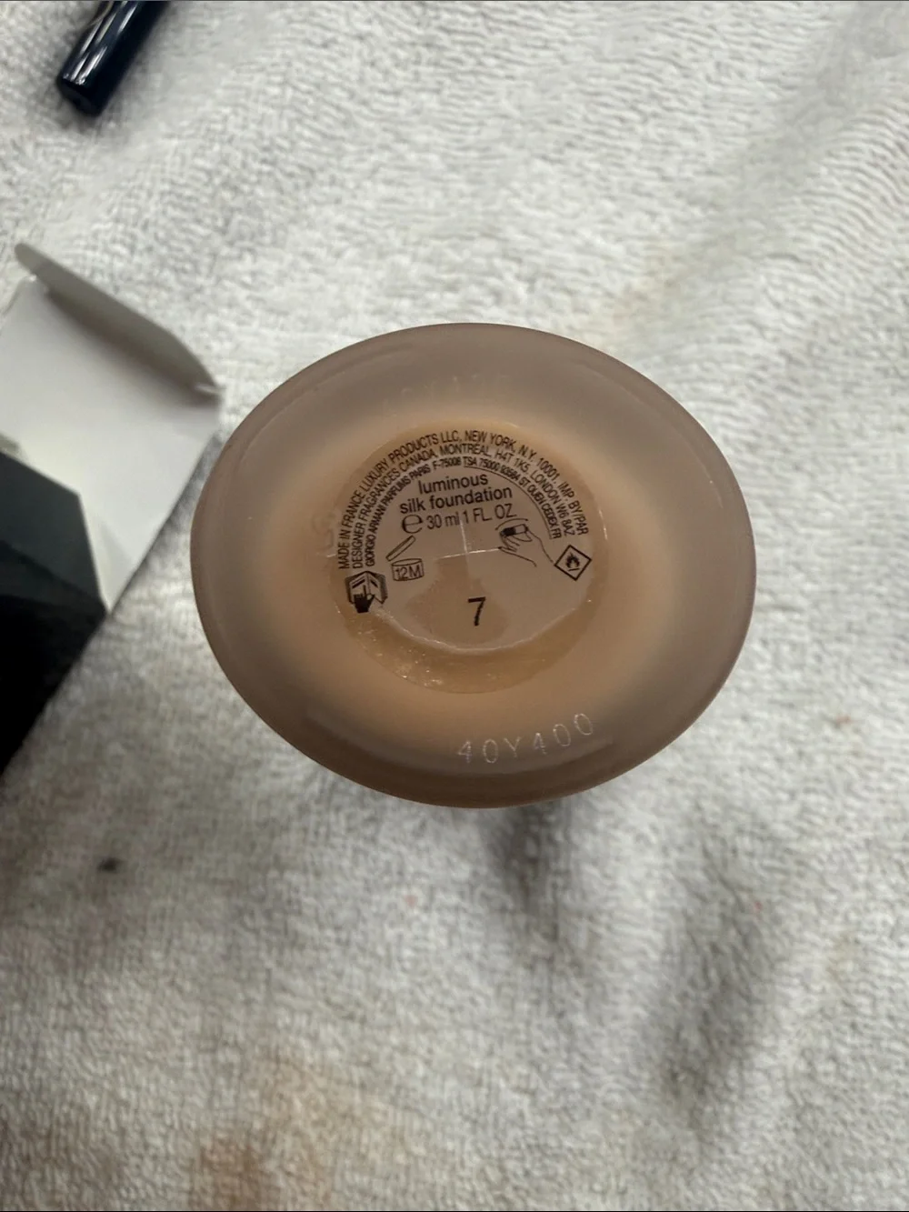 New in box, Giorgio Armani Luminous Silk Foundation. Color 7.